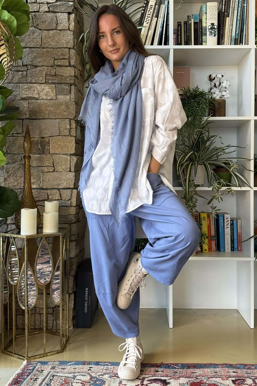 Lagen Shelby Barrel Pant Denim